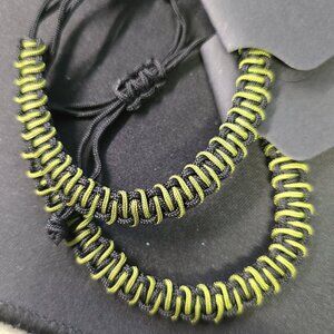 Two Adjustable Braided Bracelets - One for You & Friend